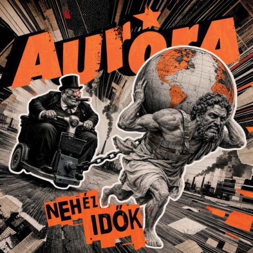 Aurora: Nehéz idők FEKETE LP